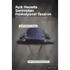 Solar Fanlı Balıkçı Şapkası - Güneş Enerjili Vantilatörlü Ayarlanabilir Açık Hava Şapkası BX-313775