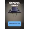 Solar Fanlı Balıkçı Şapkası - Güneş Enerjili Vantilatörlü Ayarlanabilir Açık Hava Şapkası BX-313775