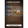 550 Ml Borosilikat Cam Demlik Isıya Dayanıklı Dokulu Gövdeli Kapaklı Detay BX-313780