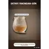 550 Ml Borosilikat Cam Demlik Isıya Dayanıklı Dokulu Gövdeli Kapaklı Detay BX-313780