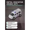 8 cm 50li Çek Bırak Metal Minyatür Araba Seti - R1018 Oyuncak Koleksiyon BX-313787