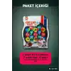 Cırt Cırtlı İğnesiz Dart Tahtası 36 cm - 6 Parçalı Yapışkan Top ve Ok Seti, Çocuk Hediyesi BX-313798
