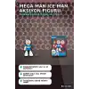 1:12 Olcekli Capcom Lisansli Ice Man Aksiyon Figuru - 16 Hareketli Eklemli Robot Master BX-313801