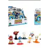 4 Cm Metal Die-Cast Mini Sonic Figur Koleksiyon Paketi Surpriz Nano Oyun BX-313802