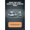 4 Cm Metal Die-Cast Mini Sonic Figur Koleksiyon Paketi Surpriz Nano Oyun BX-313802