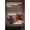 10 Cm Die-Cast Deadpool Figürü - Marvel Lisanslı Metal Koleksiyon Parçası BX-313803
