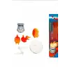 16 Nokta Hareketli Eklemli Fire Man Aksiyon Figürü 1:12 Ölçek, Capcom Lisanslı Koleksiyon BX-313805