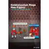 16 Nokta Hareketli Eklemli Fire Man Aksiyon Figürü 1:12 Ölçek, Capcom Lisanslı Koleksiyon BX-313805