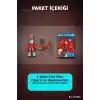 16 Nokta Hareketli Eklemli Fire Man Aksiyon Figürü 1:12 Ölçek, Capcom Lisanslı Koleksiyon BX-313805