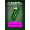 6.5 Cm Die-Cast Metal Rick And Morty Nano Koleksiyon Figuru 1 Adet Rastgele BX-313807
