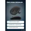 Optik Kablosuz Mouse 1600 DPI USB Alıcılı Ergonomik Siyah Fare - Ofis Ve Oyun Için BX-315963
