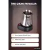 Türk Kahve Makinesi Elektrikli Cezve 800W 360 ml Paslanmaz Çelik 6 Fincan Kapasiteli BX-315967