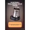 Türk Kahve Makinesi Elektrikli Cezve 800W 360 ml Paslanmaz Çelik 6 Fincan Kapasiteli BX-315967