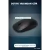 Kablosuz Mouse Sessiz Tıklamalı 5000 DPI USB Alıcılı 43 gr Hafif PC Faresi BX-315969