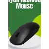 Sessiz Kablosuz Mouse 1600 DPI Optik Sensörlü 10 Metre Menzilli USB Fare BX-315970
