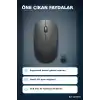 Sessiz Kablosuz Mouse 1600 DPI Optik Sensörlü 10 Metre Menzilli USB Fare BX-315970