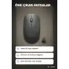 Kablosuz Mouse Sessiz Tıklamalı 1600 DPI 43 gr USB Alıcılı Ergonomik Fare BX-315971
