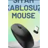 Sessiz Kablosuz Mouse - 43 Gr Hafif USB Optik Fare, 10 Metre Çekim Alanı BX-315972
