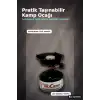 Portatif Kamp Ocağı - 220 gr Çakmak Gazı Tüpü Uyumlu, Doğa ve Piknik Tipi BX-315976