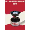 Taşınabilir Kamp Ocağı Ayarlanabilir Alevli Çıkarılabilir Izgaralı Gazlı Ocak BX-315978