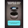 Taşınabilir Kamp Ocağı Ayarlanabilir Alevli Çıkarılabilir Izgaralı Gazlı Ocak BX-315978