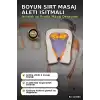 Boyun Ve Sırt Masaj Aleti - Isıtmalı 4D Yoğurmalı Ovma Cihazı, Ev Ve Araç Tipi BX-315980