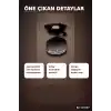 Portatif Kamp Ocağı Seti 12 cm Metal Gövdeli Gazlı Ocak, Açık Hava İçin BX-315997