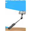 Bluetooth Selfie Çubuğu LED Işıklı Uzaktan Kumandalı Ayarlanabilir Tripod Tabanlı 130 cm BX-316001