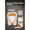 Isıtmalı Masaj Aleti Boyun Sırt Bel Omuz Yoğurmalı Masaj Cihazı Araç Ev Tipi BX-316004