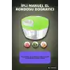 İpli Manuel El Rondosu 3 Paslanmaz Çelik Bıçaklı Sebze Soğan Doğrayıcı BX-316010