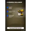 Akülü Boya Püskürtme Tabancası Ayarlanabilir Sprey Uçlu Şarjlı Boyama Aleti BX-316025