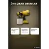 Akülü Boya Püskürtme Tabancası Ayarlanabilir Sprey Uçlu Şarjlı Duvar Boyama Aleti BX-316026
