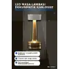 LED Masa Lambası Type C Şarjlı Dokunmatik Kablosuz Dekoratif Gece Lambası BX-316033