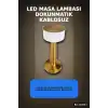 LED Masa Lambası Type C Şarjlı Dokunmatik Kablosuz Dekoratif Gece Lambası BX-316033