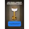 LED Masa Lambası Dokunmatik Şarjlı Abajur IP20 Korumalı Dimmer Işıklı BX-316035