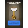 LED Masa Lambası 3 Işık Modlu Dokunmatik Kontrollü Modern Masa Üstü Abajur BX-316036