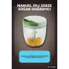 Manuel El Rondosu İpli Pratik Sebze Soğan Doğrayıcı Kesici Mutfak Aleti BX-316038