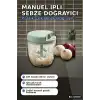 İpli Sebze Doğrayıcı Manuel Çek Bırak Mutfak El Blenderı Çok Bıçaklı Rondo BX-316039