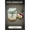 İpli Sebze Doğrayıcı Manuel Çek Bırak Mutfak El Blenderı Çok Bıçaklı Rondo BX-316039