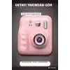 Çocuk Fotoğraf Makinesi Anında Termal Baskılı HD Video Kamera Seti, 4 Rulo ve 5 Kalemli BX-316041
