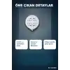 Filtreli Duş Başlığı 6 Modlu Geniş Panel Silikon Nozullu Banyo Duş Başlığı Beyaz BX-316064