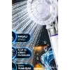 5 Fonksiyonlu Filtreli Duş Başlığı, Kireç ve Klor Arıtmalı El Duşu Beyaz BX-316065