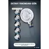5 Fonksiyonlu Filtreli Duş Başlığı, Kireç ve Klor Arıtmalı El Duşu Beyaz BX-316065