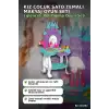 Candy Ken Oyuncak Şato Güzellik Masası 66 cm - Kız Çocuk Makyaj Oyun Seti BX-316092