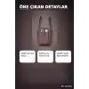 Hakiki Deri Çapraz Telefon Çantası 14x19 cm Kartlıklı Ayarlanabilir Askılı El Yapımı BX-316134
