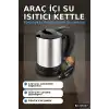 Araç İçi Su Isıtıcı Kettle 12V Çakmaklık Girişli Paslanmaz Çelik Termos BX-316147
