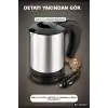 Araç İçi Su Isıtıcı Kettle 12V Çakmaklık Girişli Paslanmaz Çelik Termos BX-316147