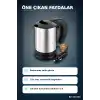 Araç İçi Su Isıtıcı Kettle - 12V Çakmaklık Girişli Paslanmaz Çelik Termos BX-316148