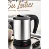 Araç İçi Su Isıtıcı Kettle 12V Çakmaklık Girişli Çelik Gövdeli Termos Kupa BX-316149