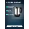 Araç İçi Su Isıtıcı Kettle 12V Çakmaklık Girişli Çelik Gövdeli Termos Kupa BX-316149